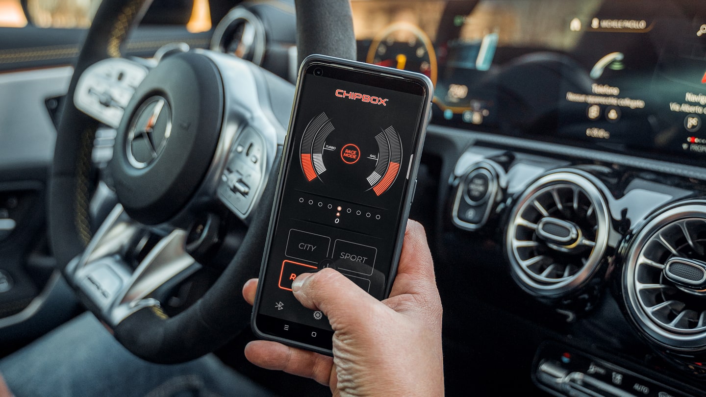 Mercedes CLA45s CHIPBOX App