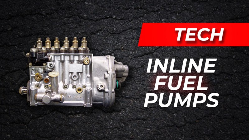 How Inline diesel injection pumps works