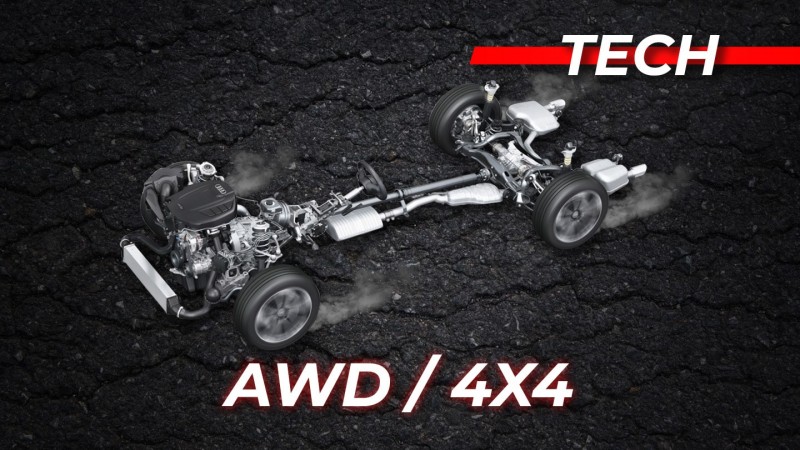 How 4x4, all wheel drive works