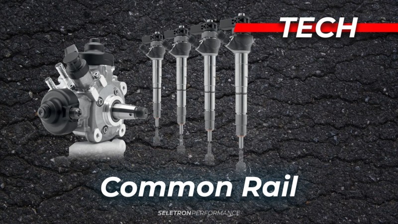 Common-rail Diesel, the most widely used injection system by all manufacturers