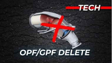 How to remove the particulate filters GPF - OPF in the gasoline engine